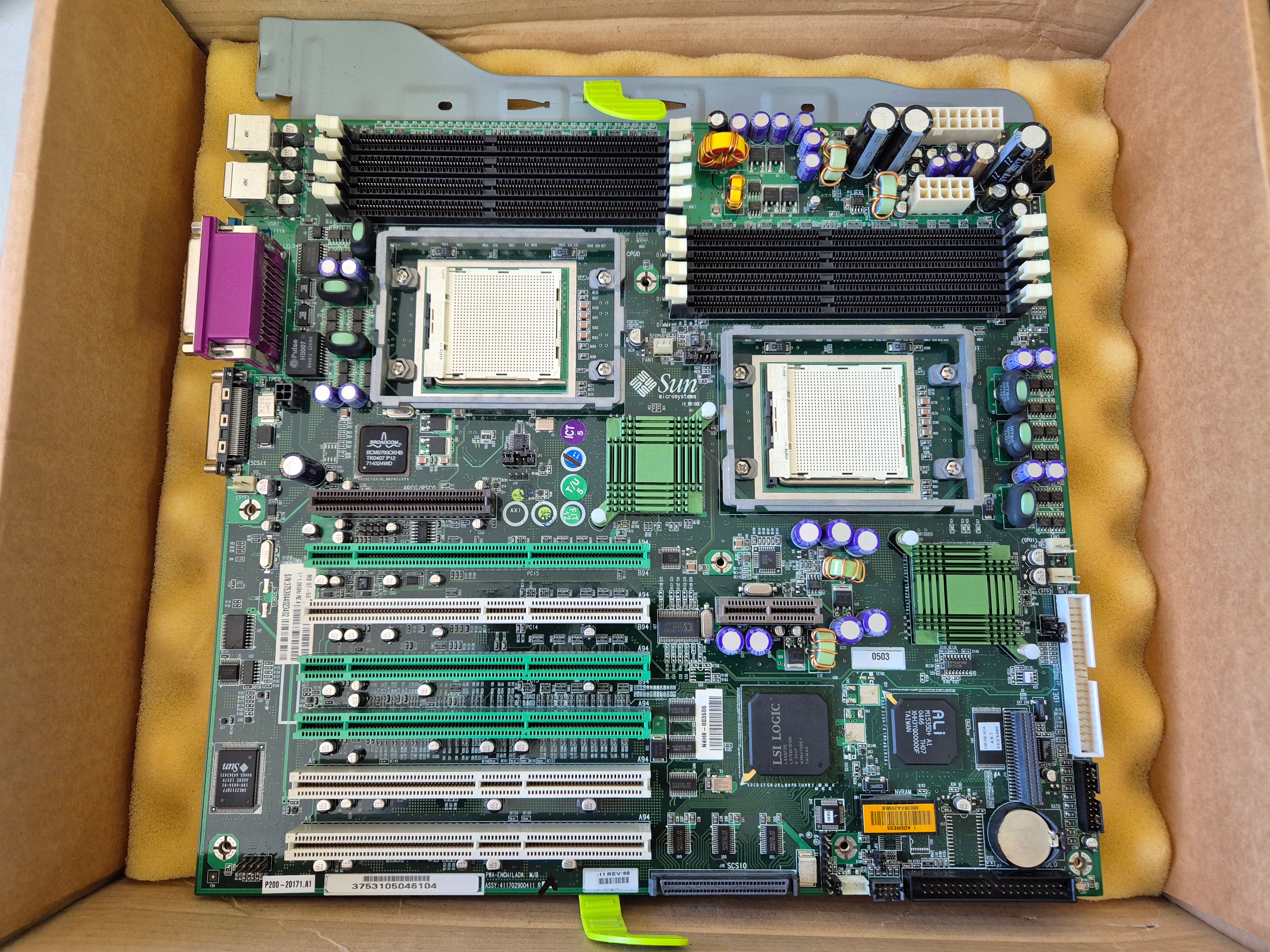 Sun 1.28GHz System Board for Blade 2500