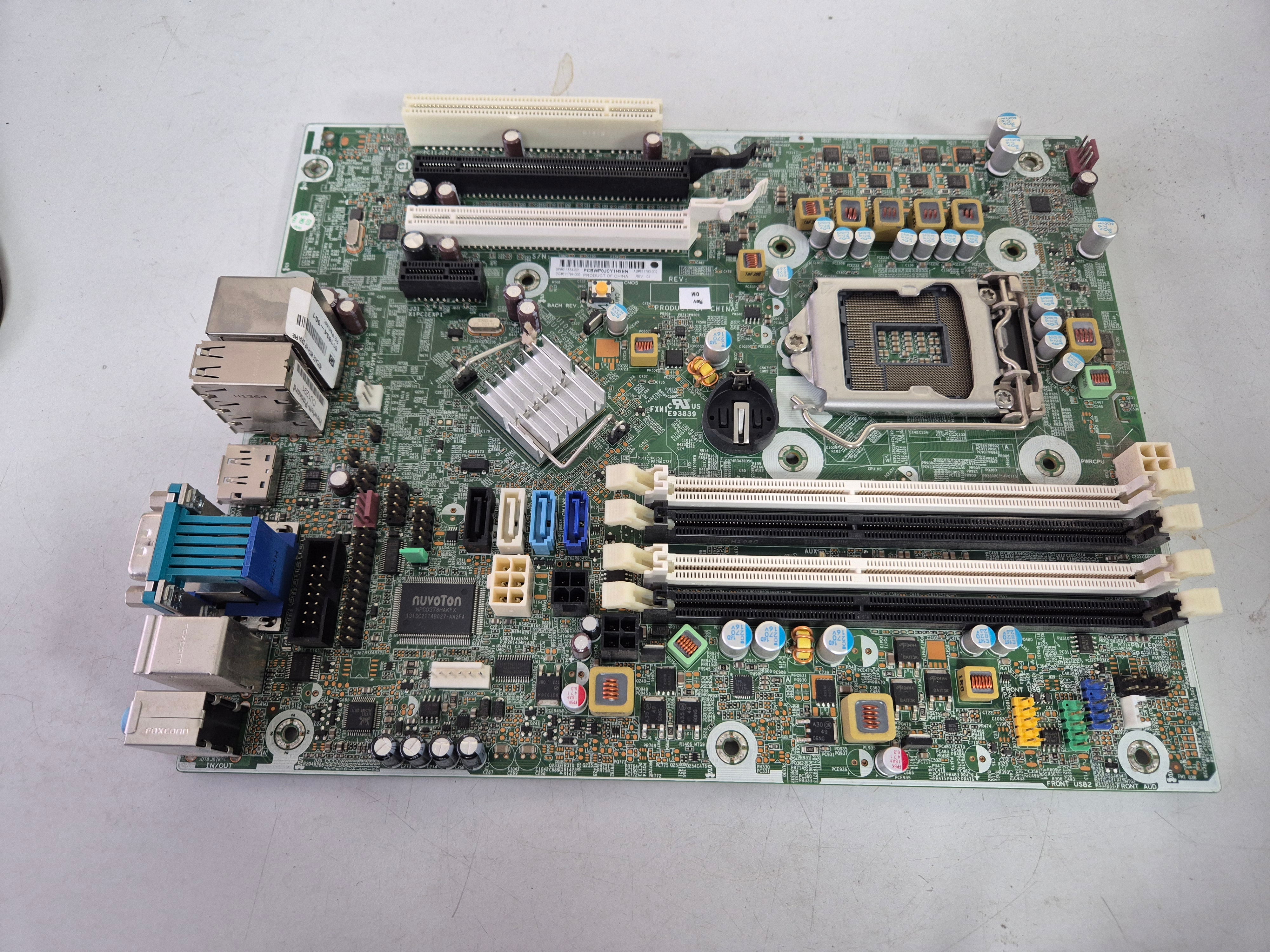 HP Elite 8200 SFF LGA 1155 Motherboard ( 611834-001 611793-002 611794-000 ) USED