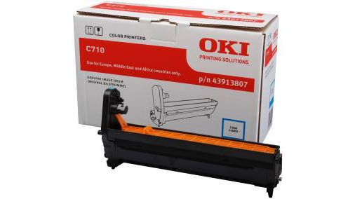 OKI Image Drum for C710 A4 Colour Printers - Cyan ( 43913807 ) NEW OLD STOCK FINAL SALE