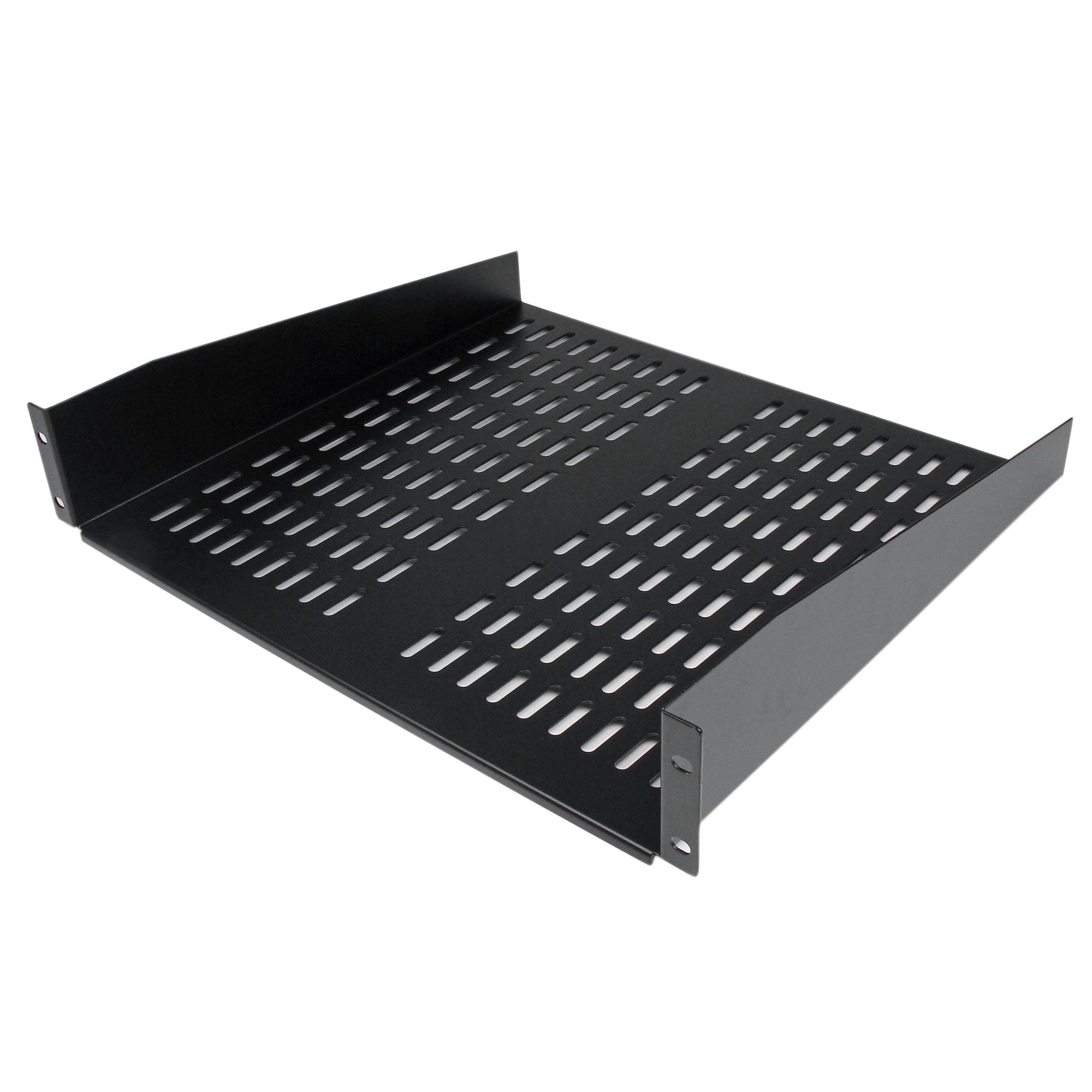 StarTech 2U 19in Vented universal depth shelf for server racks ( CABSHELFV ) USED