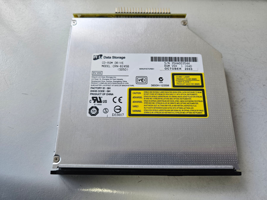 HL Data Storage Slimline IDE CD-Rom Drive ( CRN-8245B ) USED