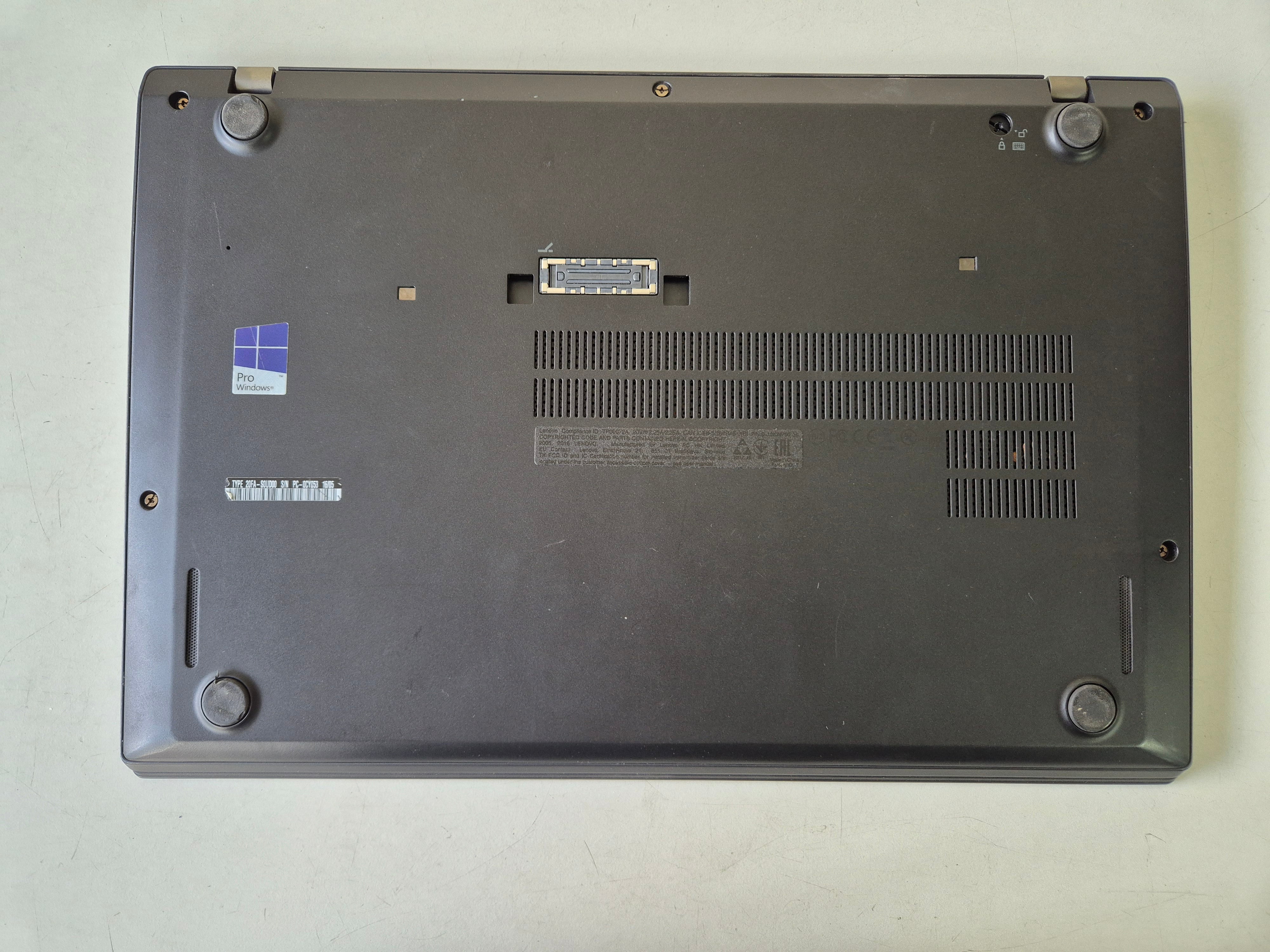 Lenovo ThinkPad T460s 250GB SSD 8GB RAM i5 Win10 14" SPR - NO KEYBOARD/ADAPTER