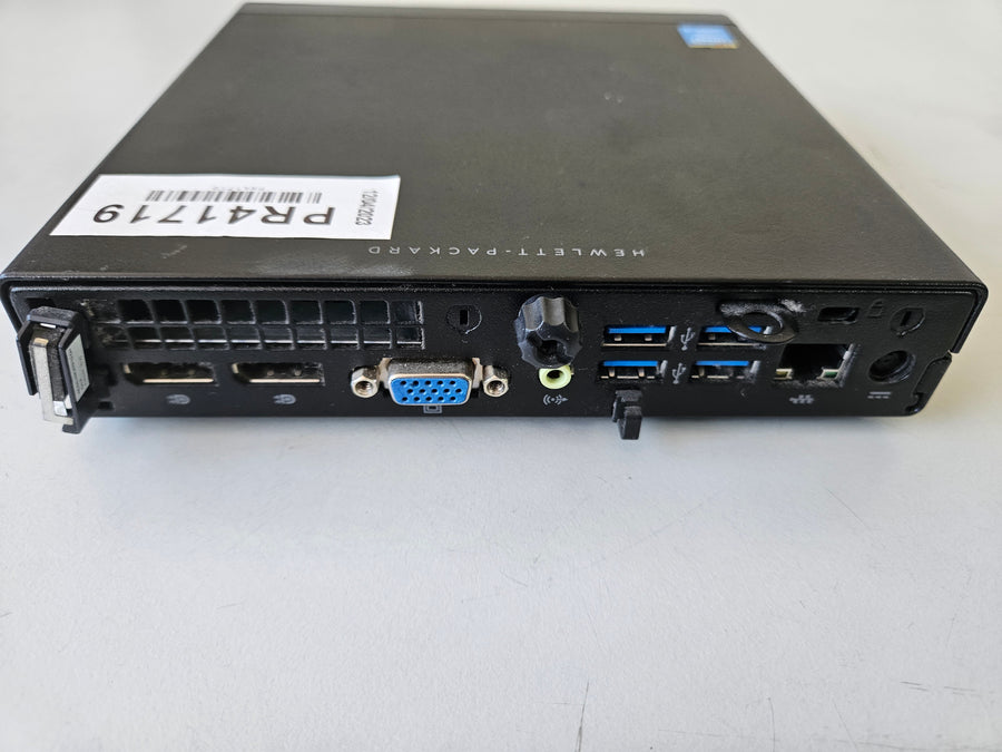 HP EliteDesk 800 G1 DM 120GB SSD 4GB RAM i3-4160T 3.1GHz Mini Desktop NO OS ( TPC-F063-DM ) USED