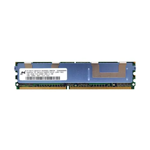 Micron 1GB DDR2-667MHz PC2-5300 ECC Fully Buffered CL5 240-Pin DIMM ( MT18HTF12872FDY-667D5D3 ) REF