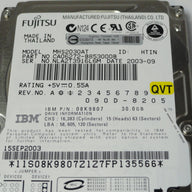CA06272-B853000B - Fujitsu IBM 30GB IDE 4200rpm 2.5in HDD - Refurbished