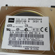 PR23967_HDD2188_Toshiba 80GB IDE 4200rpm 2.5in HDD - Image3