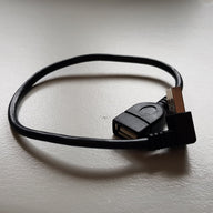 Sinforcon USB angled AM to USB AF serial connector cable (CAB0006)
