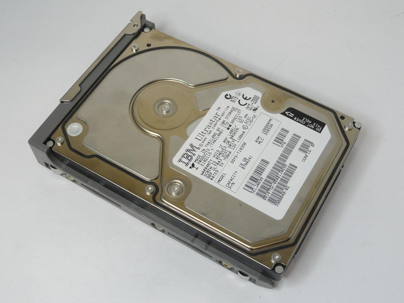 07N4241 - IBM Sun 18GB SCSI 80 Pin 10Krpm 3.5in HDD in Caddy - Refurbished