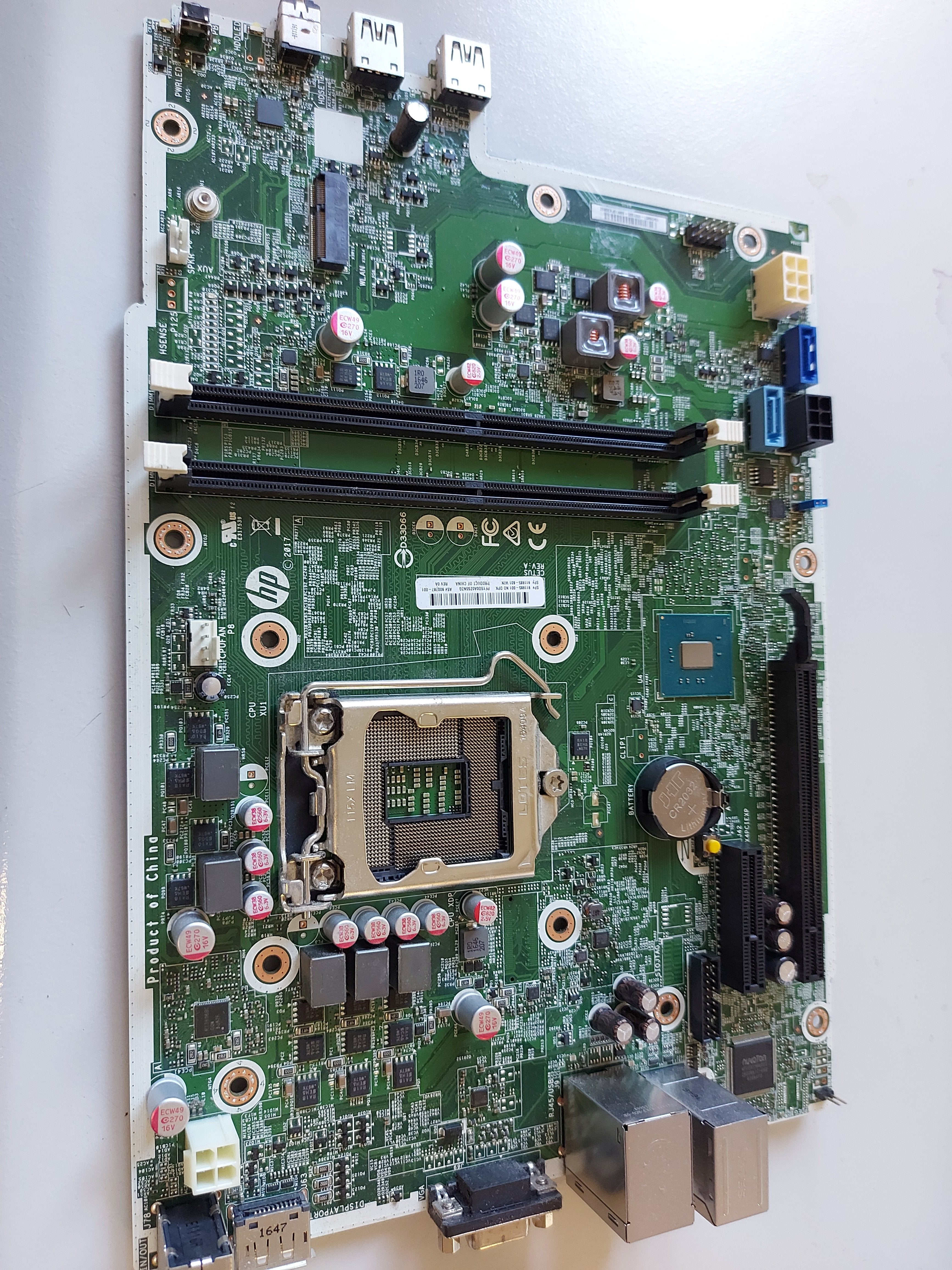 HP PRODESK 400 G4 SSF LGA1151 MOTHERBOARD 911985-001 900787-001