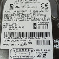 PR20233_31L9874_IBM Dell 12Gb IDE 4200rpm 2.5in HDD - Image3