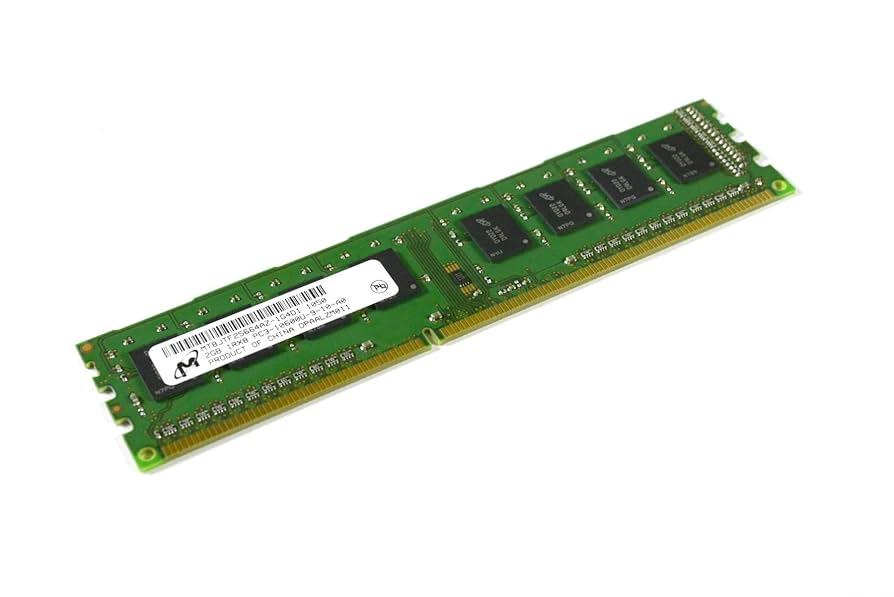 Micron 2GB PC3-10600 DDR3-1333MHz non-ECC Unbuffered CL9 240-Pin DIMM Memory module ( MT8JTF25664AZ-1G4D1 ) REF