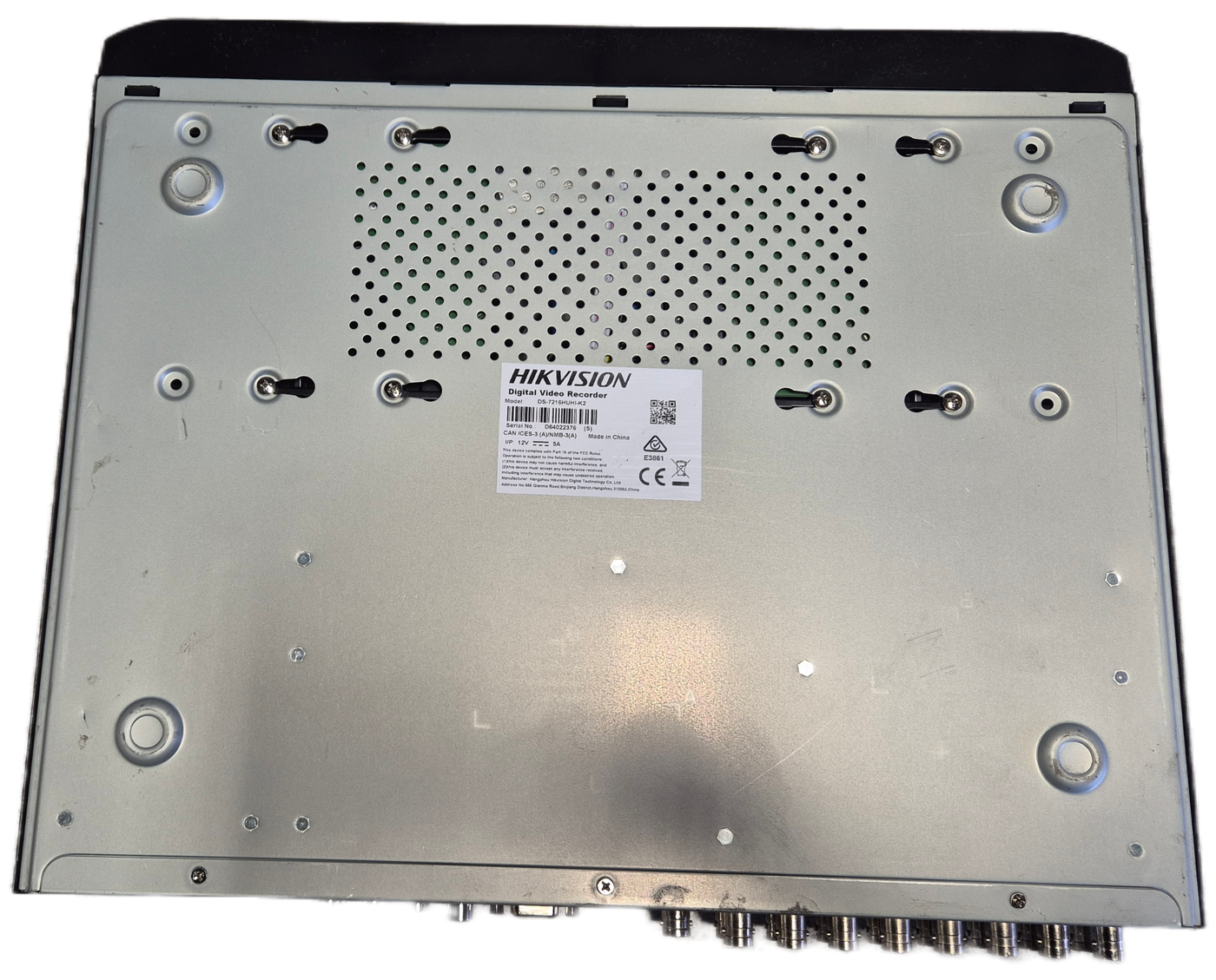 HIKVision 16 Channel Embedded Net DVR 2x6TB HDD  - passwords reset - NO PSU ( DS-7216HUHI-K2 ) USED