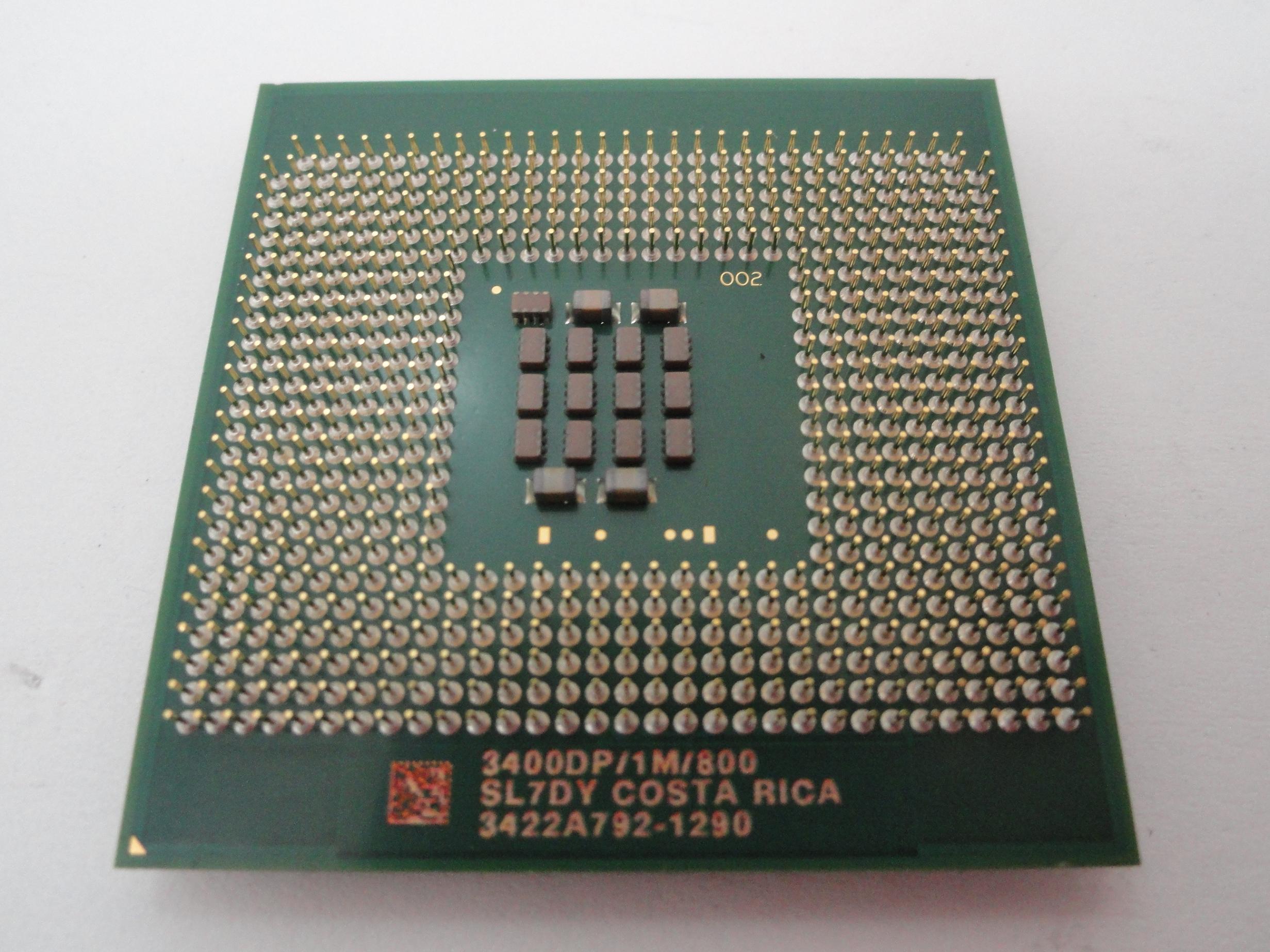 Intel Xeon 3.4GHz 800MHz FSB 1Mb L2 Cache CPU ( SL7DY ) REF