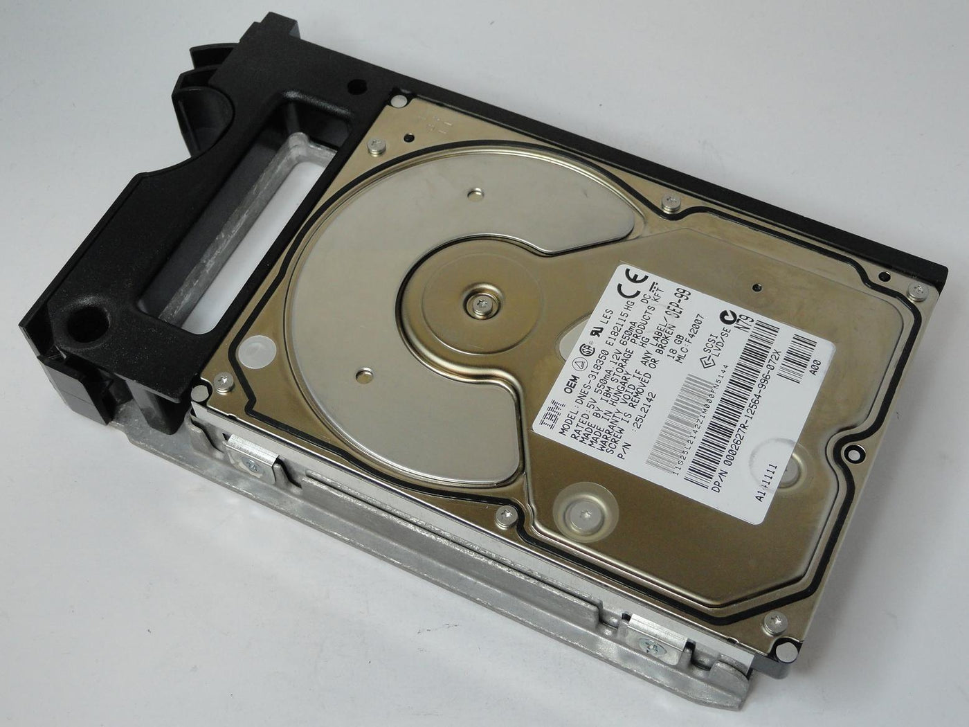 25L2142 - IBM Dell 18GB SCSI 80 Pin 10Krpm 3.5in HDD in Caddy - Refurbished