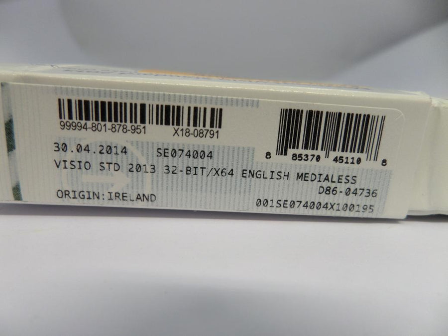 PR24993_D86-04736_Microsoft Visio Standard 2013 Licence Card - Image2