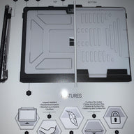 UAG Plasma Series Microsoft Surface Book 3, 2, 1, & Performance Base Case (new S) For a 13.5" display.
