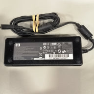 HP AC ADAPTER PPP016H IN 240 V 2A OUT 18.5V 6.5A ( 384022-002 USED )
