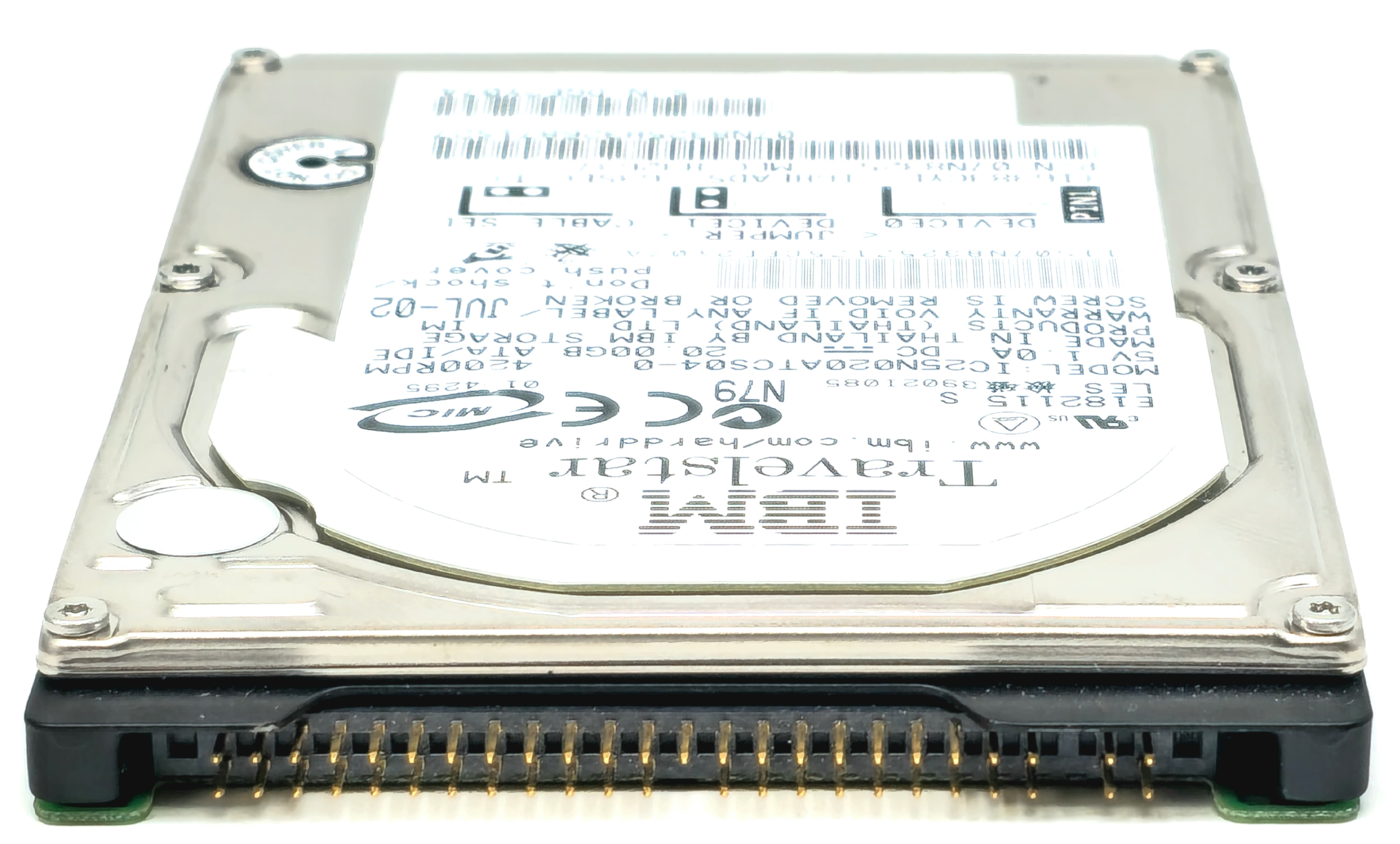 Hitachi IBM 20GB IDE 4200rpm 2.5in HDD ( DK23DA-20F 08K9712 ) REF