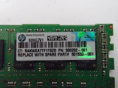 Hynix HP 1GB PC2-6400 DDR2-800MHz 240-Pin DIMM ( HYMP112U64CP8-S6 404574-888 ) REF