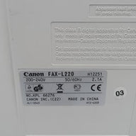 PR20502_12250_Canon Fax-L220  Laser Fax / Copier - 6 ppm Copy - Image10