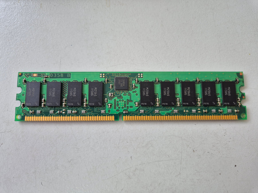 Micron 512MB PC3200 DDR-400MHZ ECC Reg 184-PIN SDRAM DIMM ( MT18VDDF6472G-40BG3 ) REF