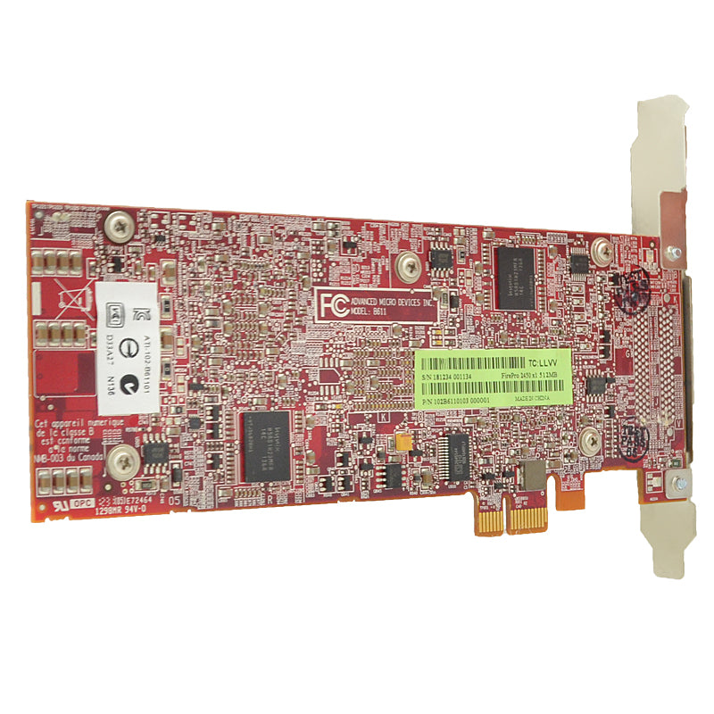 ATI FirePro 2450 Multi-View 512MB GDDR3 PCIe graphics card ( 7120035600G 102B6110103 ) USED