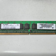 Elpida Lenovo 512MB DDR2 PC2-4200E 240Pin UDIMM ( EBE51ED8AGFA-5C-E 30R5151 ) REF