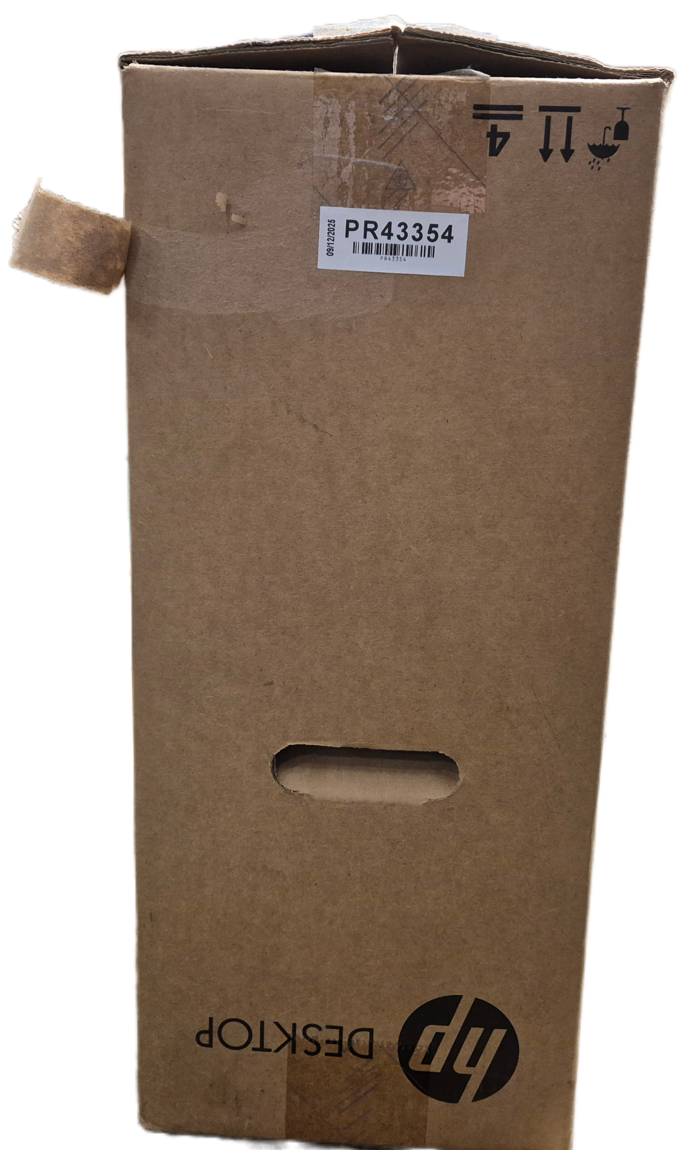 HP ProDesk 600 G1 SFF 500GB HDD DVD 4GB RAM i3-4130 3.4GHz NO OS w/ k.board ( E4256ET#ABU ) USED