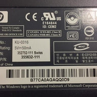 HP Grey Swiss QWERTZ USB Keyboard (355632-111 KU-0316)