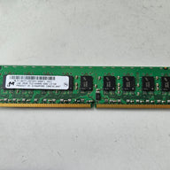 Micron HP 1GB PC2-6400 DDR2-800MHz CL6 240-Pin DIMM ( MT18HTF12872AY-800F1 445166-051 ) REF