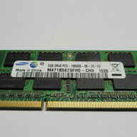 PC3-10600S-09-10-F2 - Samsung 2Gb 204 Pin PC3-10600 CL9 DDR3-1333 16c 128x8 2Rx8 1.5V SODIMM Memory Module - Refurbished