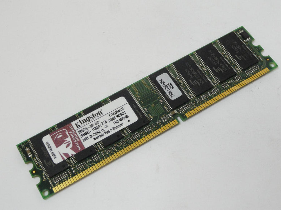 Kingston 512MB PC2100 DDR-266MHz DIMM RAM ( 9905216-001.A03 KTM3304/512 ) REF