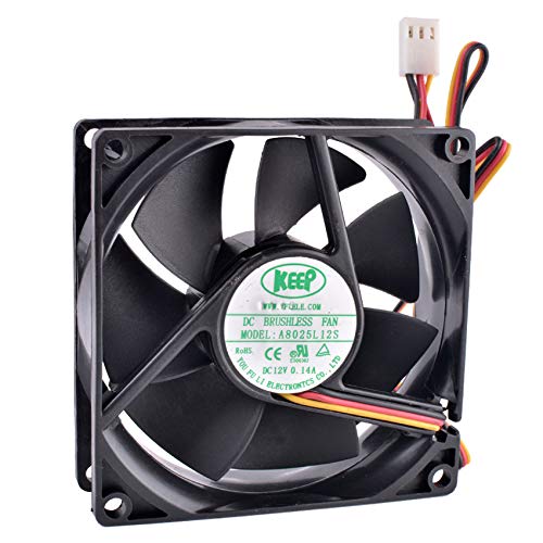  Keep DC Brushless Chassis Fan 12V 0.10A ( A8025L12S ) REF