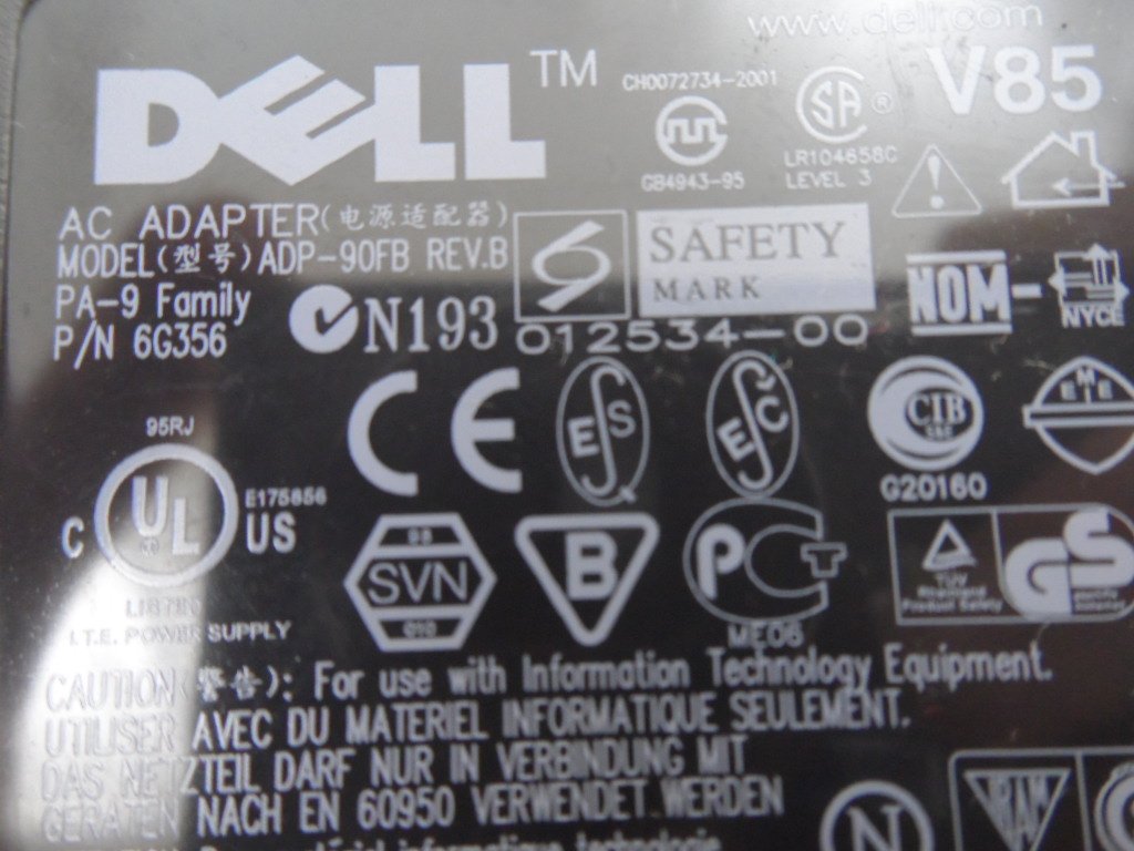 PR03935_ADP-90FB_Delta Electronics AC Adapter 100-240V 1500MA - Image2