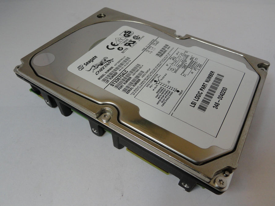 Seagate LSI 36GB SCSI 80 Pin 10Krpm 3.5in HDD ( ST336704LC 9N7006-051 348-0042293 ) USED