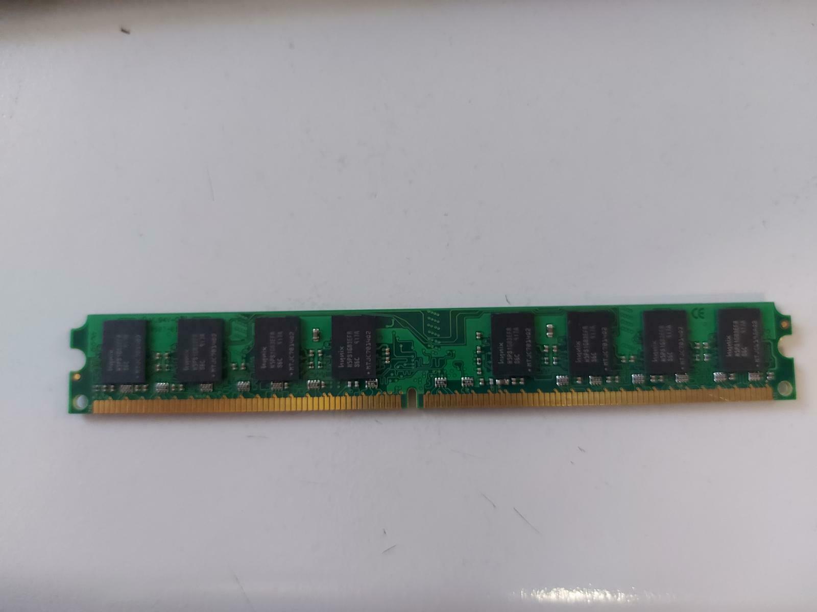 Kingston 2GB DDR2 PC26400 UNBUFFERED NONECC CL6 240PIN KVR800D2N6/2G 9905429-008