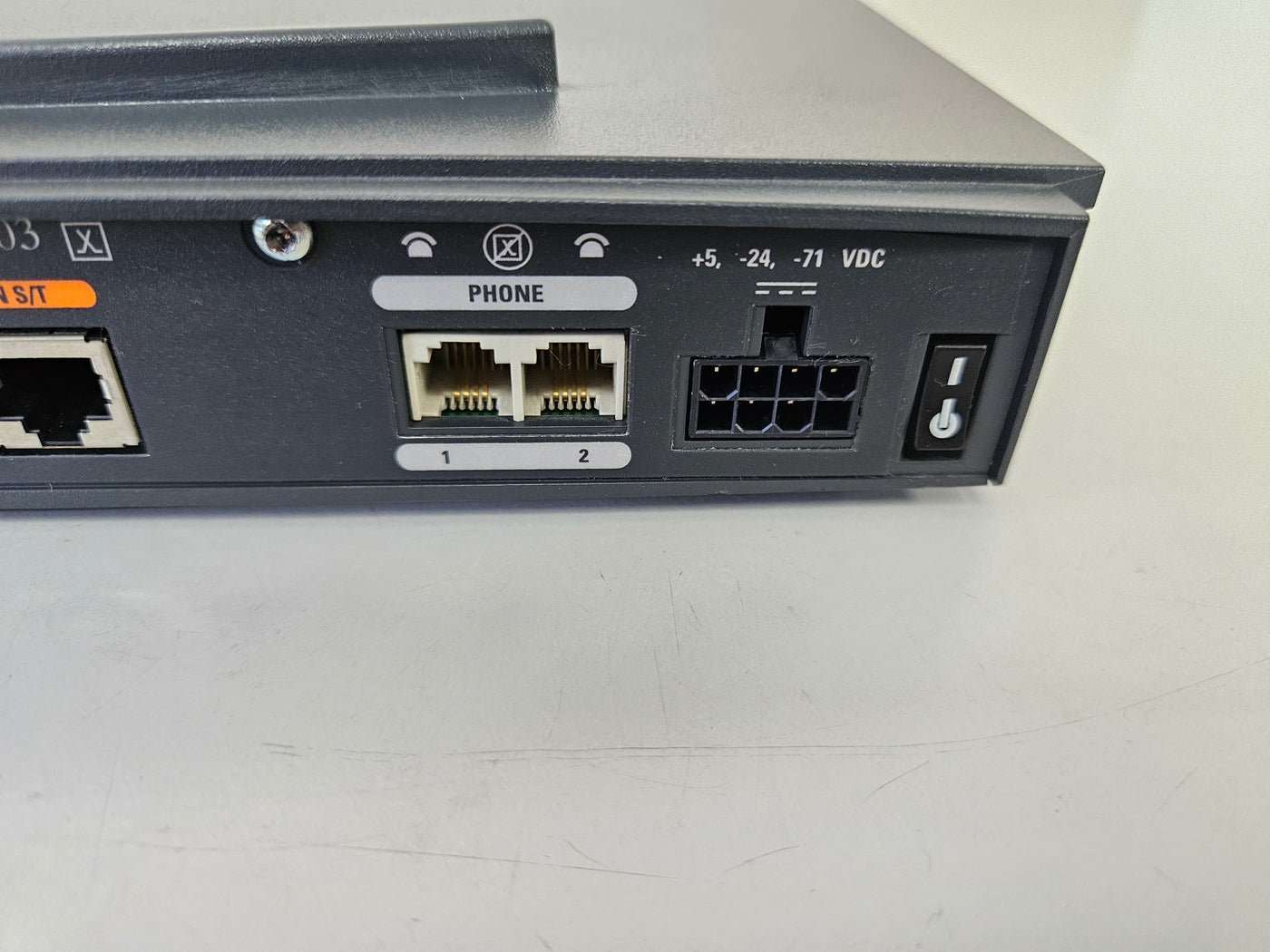 Cisco 800 Series 803 ISDN Ethernet Wired Network Router WITH PSU ( CISCO803 ) USED