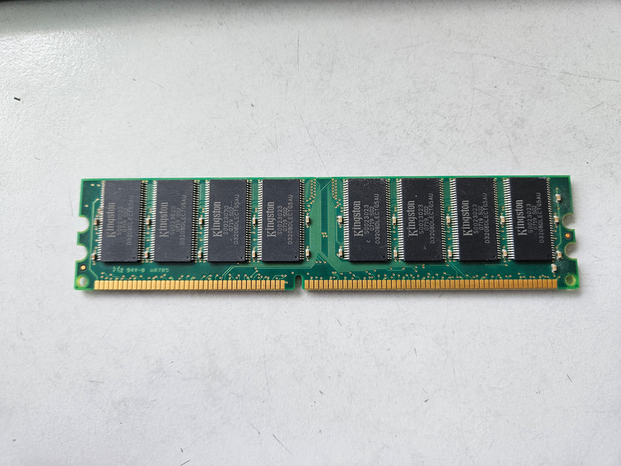 Kingston 512MB PC3200 DDR-400MHz DIMM RAM ( 99U5216-037.A00LF KVR400X64C3A/512 ) REF