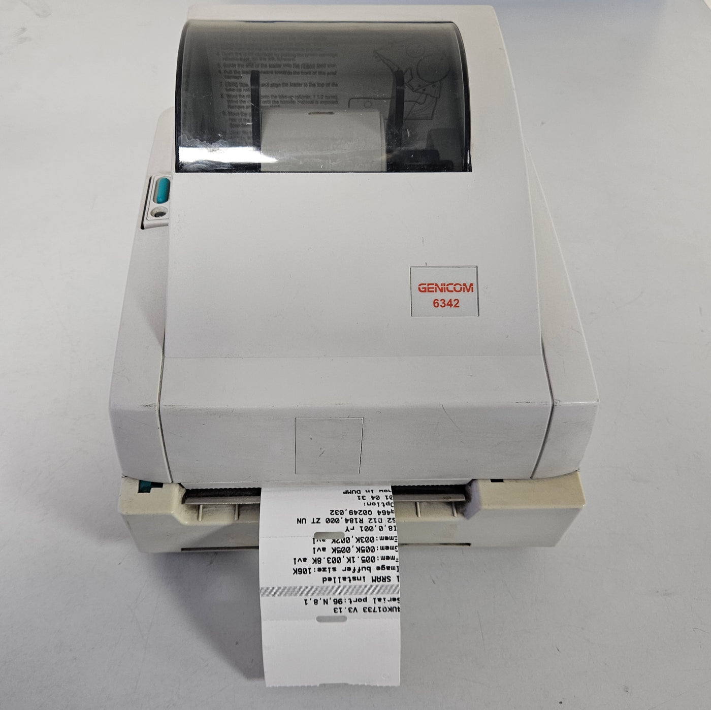 Genicom 6342 Thermal Barcode Label Printer NO PSU w/KDU ( 3P6342AB000A2 ) USED