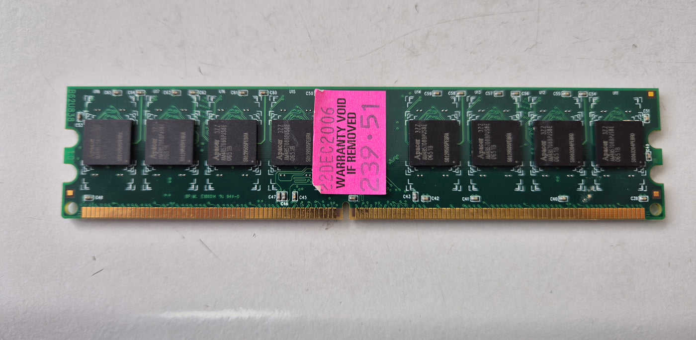 Apacer 1GB DDR2 PC2-6400 CL5 DIMM ( 78.01G9I.9HC ) REF