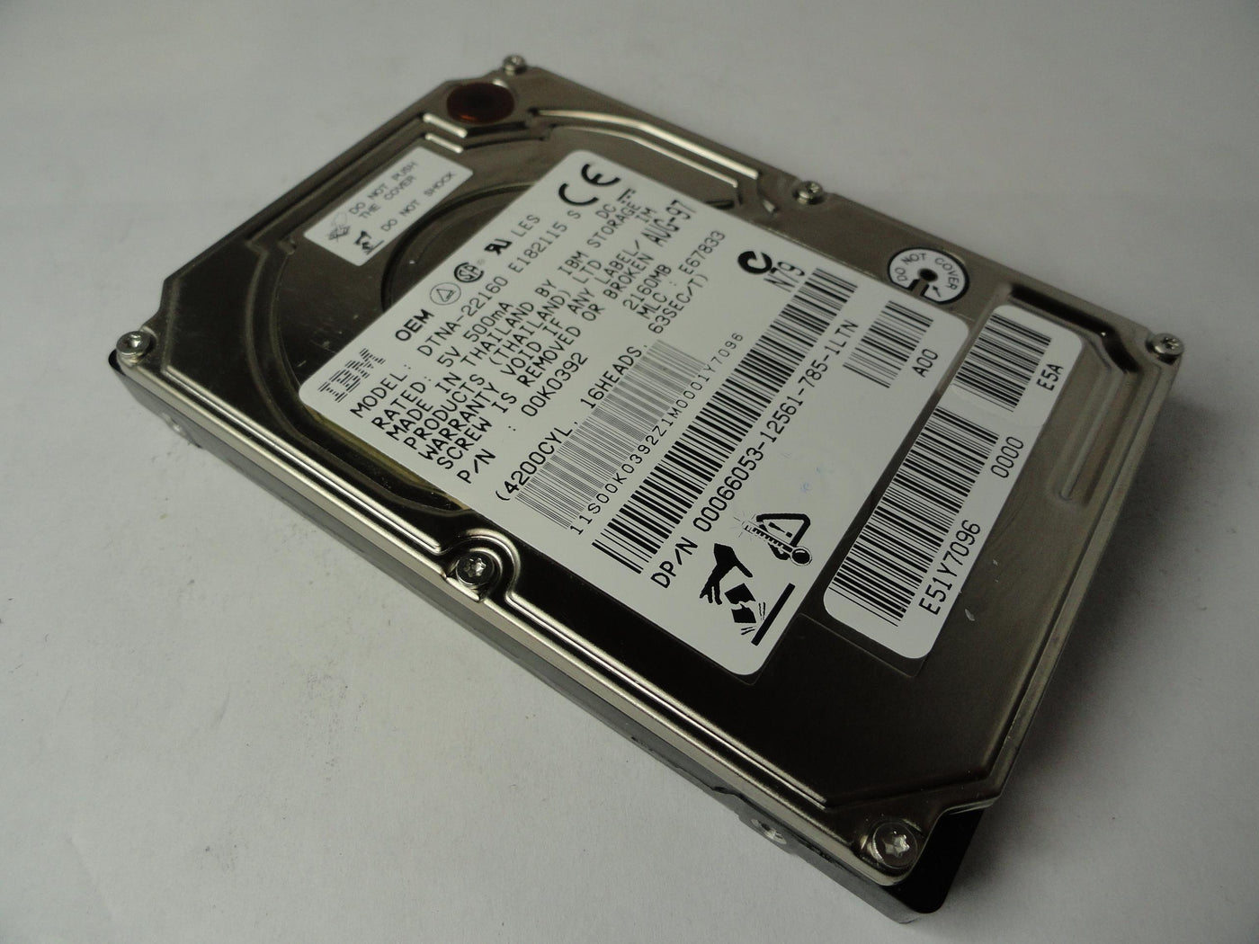 PR20416_00K0392_IBM Dell 2.1Gb IDE 4200rpm IDE 2.5in HDD - Image2