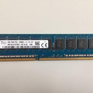 Hynix 4GB PC3-12800 DDR3-1600MHz ECC Unbuffered CL11 240-Pin DIMM ( HMT451U7AFR8C-PB-T0 ) REF