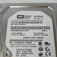 PR22364_WD3200AAJS-08B4A0_Western Digital IBM 320Gb SATA 7200rpm 3.5in HDD - Image3