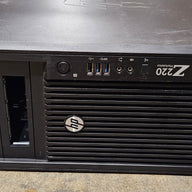 HP Z220 CMT 4GB RAM Xeon E3-1240 3.4GHz NO HDD NO OS Dual DVI Nvidia Quadro FX WinXP Pro COA ( WM481ET#ABU ) USED