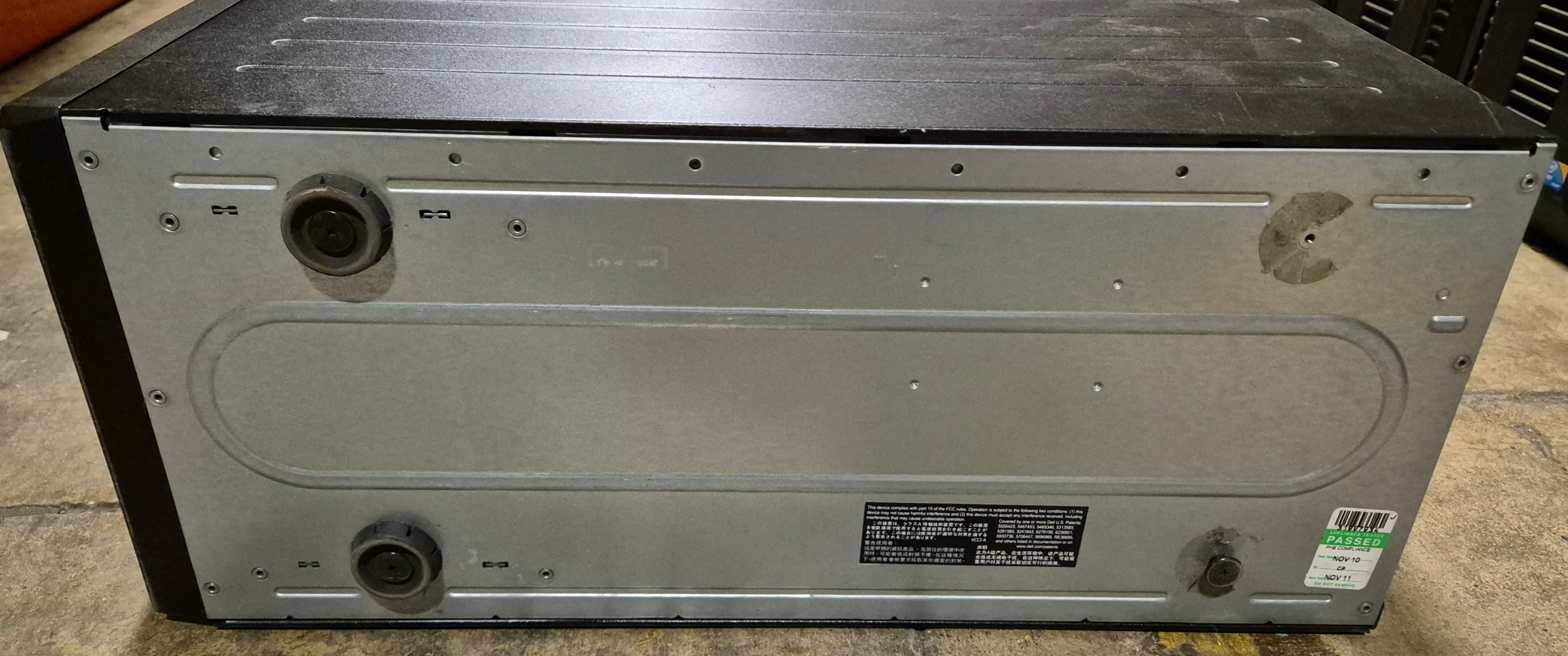 Dell PowerEdge T310 8GB RAM Xeon X3450 2.67GHz NO OS NO HDD Dual PSU WinSVR 2008 COA x2 Caddies ( E09S ) USED