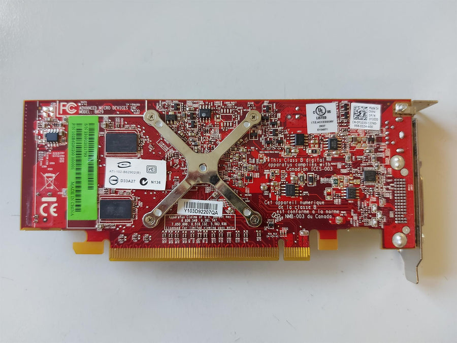 Red ATI Radeon Graphics video card (102B6290200 000001  0Y103D)