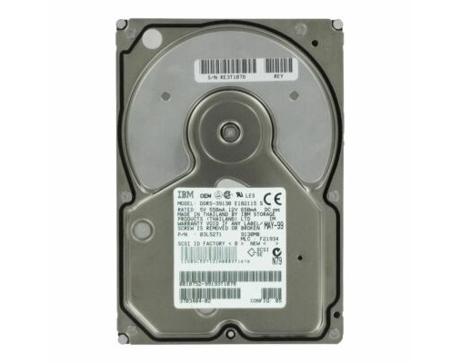 IBM Sun 9.1GB SCSI 80pin 7200rpm 3.5in HDD ( 03L5271 DDRS-39130 370-3404-02 3703404-02 ) REF