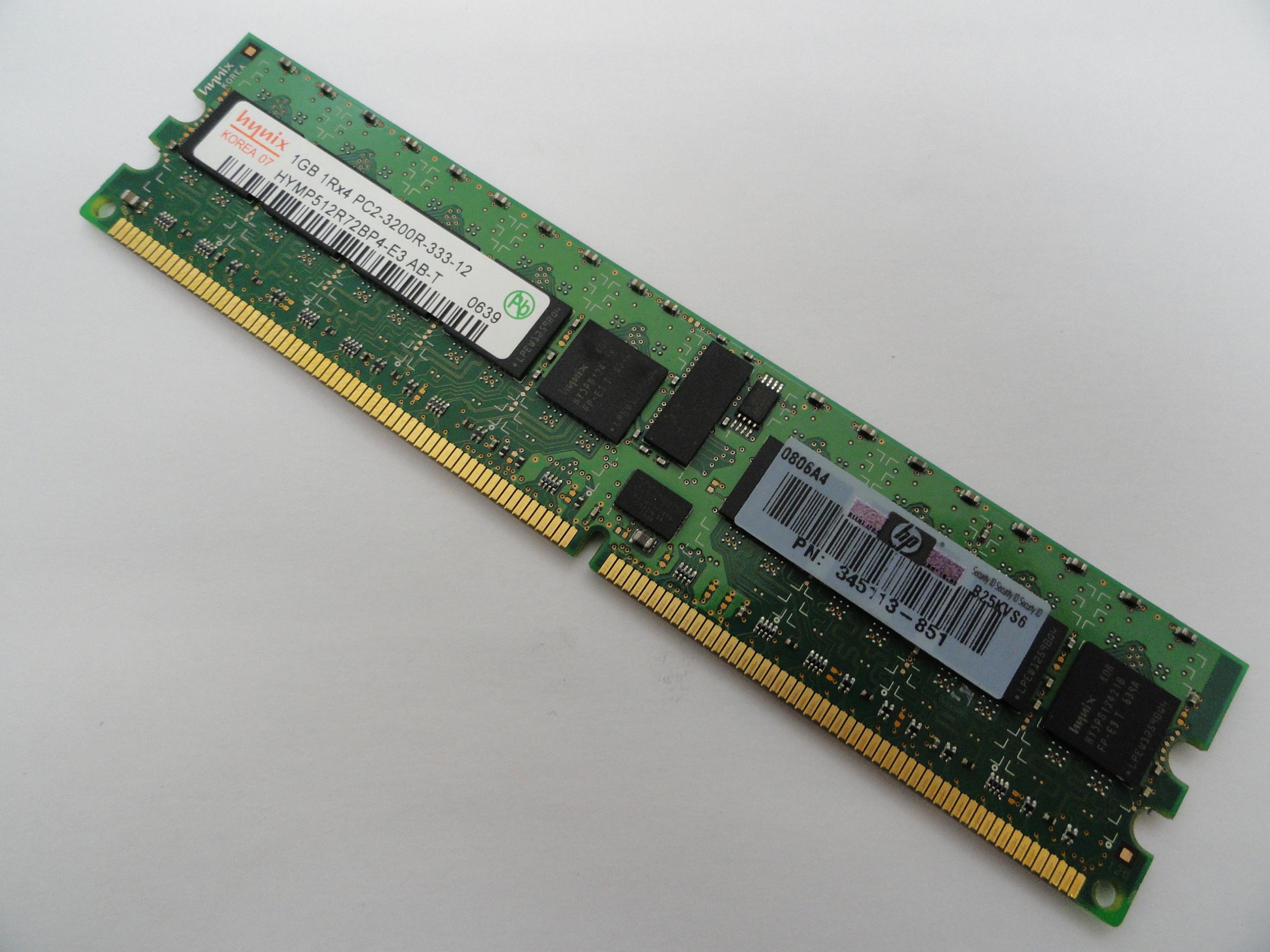 PR10885_HYMP512R72BP4-E3_Hynix 1Gb PC2-3200 Registered ECC Memory - Image3