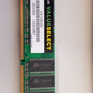 Corsair Value Select 1GB DDR 333 Mhz CL2.5 184 Pin DIMM Desktop Memory Module (VS1GB333)