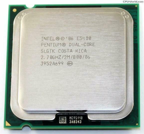 Intel Pentium Dual-Core E5400 2.70GHz Socket 775 2M 800 CPU ( SLGTK ) REF